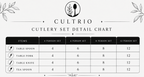 OPAL BY CULTRIO SERVING SET - 11 GAUGE - WITH PREMIUM PACKING