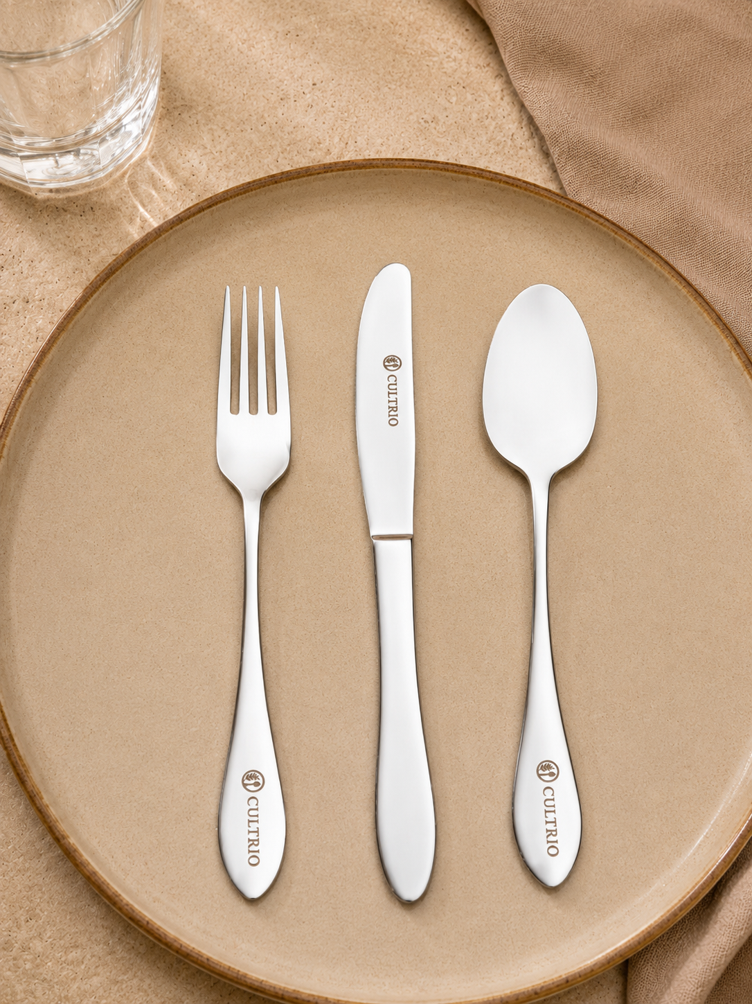 HERRITAGE BY CULTRIO SERVING SET - 14 GAUGE - WITH PREMIUM PACKING