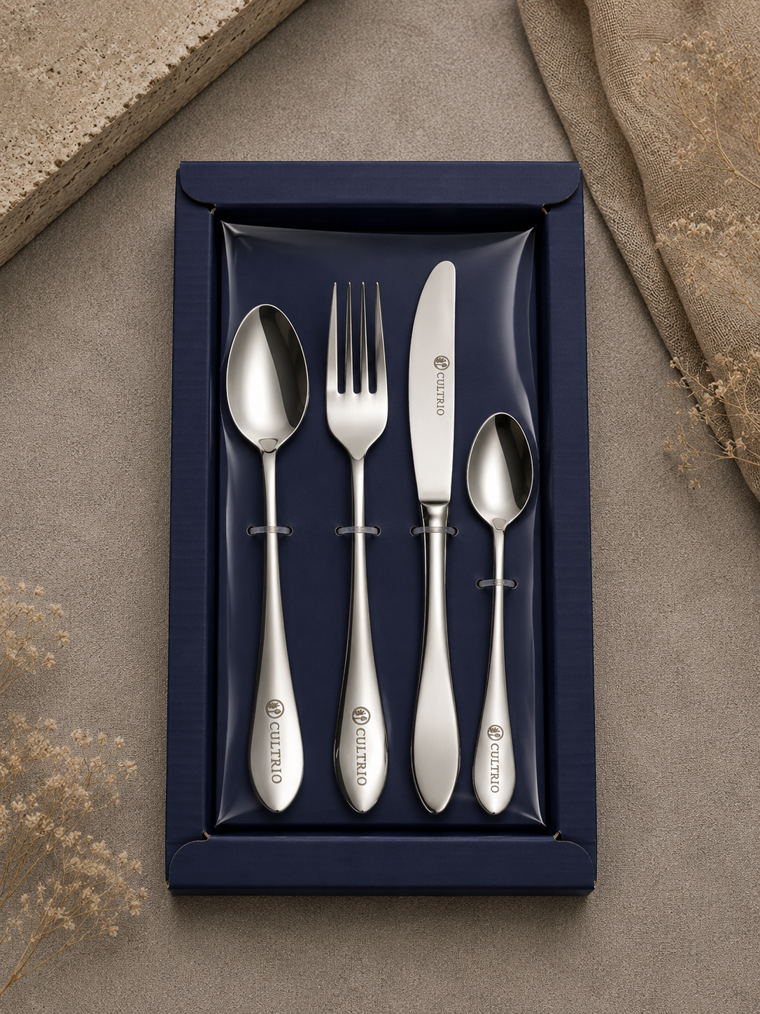 OPAL BY CULTRIO SERVING SET - 11 GAUGE - WITH PREMIUM PACKING
