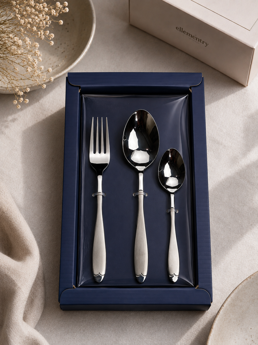 PRESTIGE BY CULTRIO SERVING SET - 11 GAUGE - WITH PREMIUM PACKING